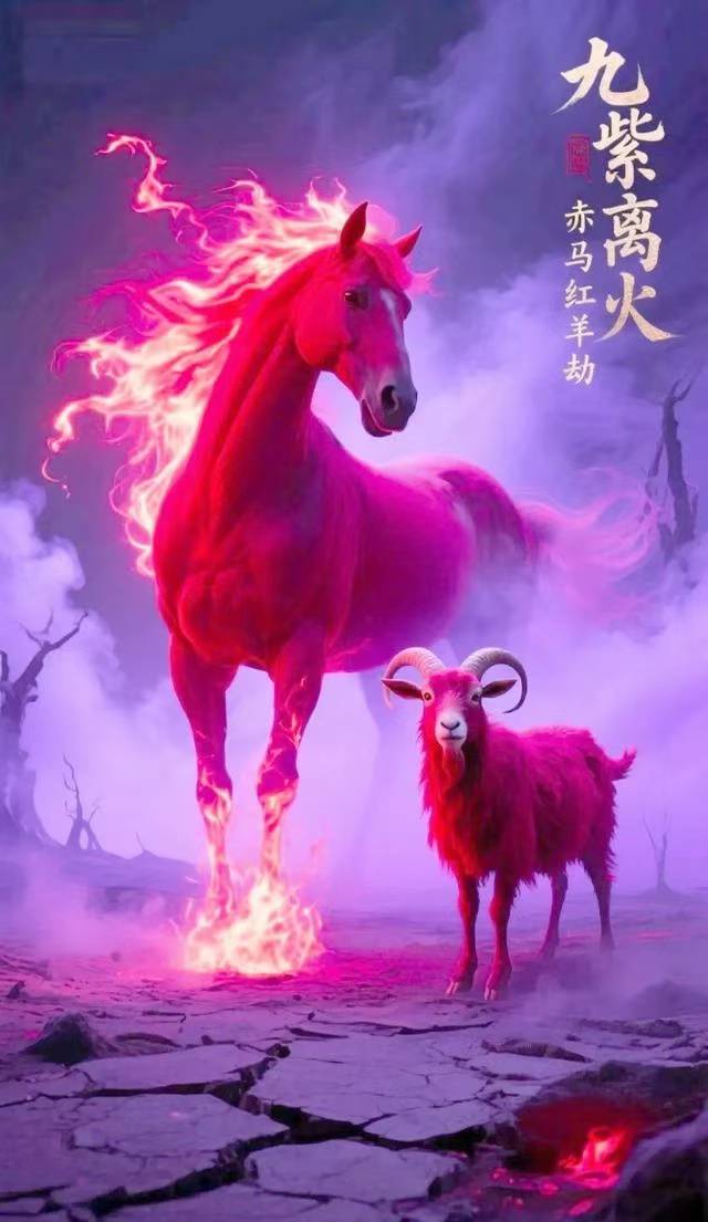 赤马红羊（清虚子）